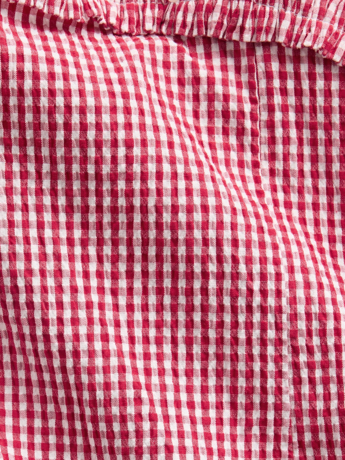 Kırmızı Drop-waist Elbise