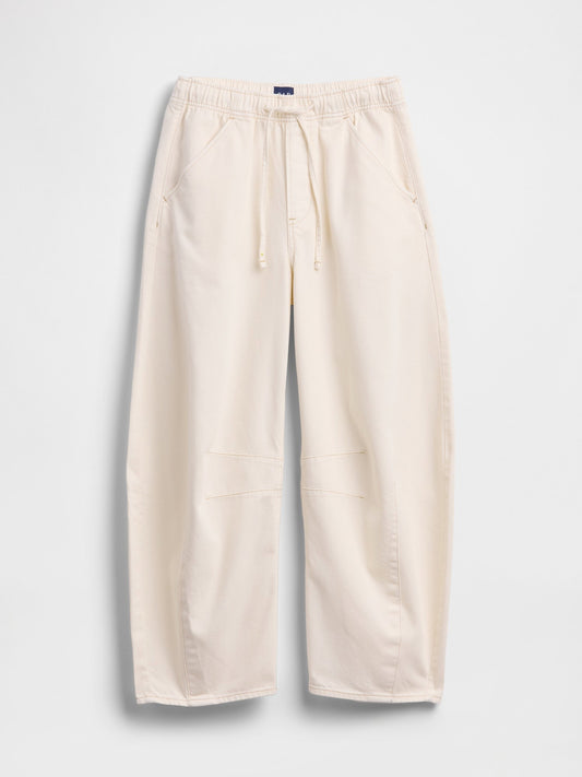 Krem Mid Rise Ultrasoft Easy Horseshoe Jean Pantolon