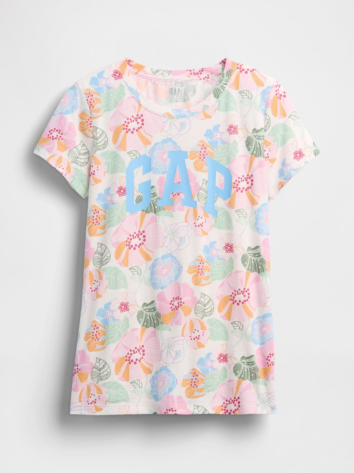 Çok Renkli Gap Logo T-shirt