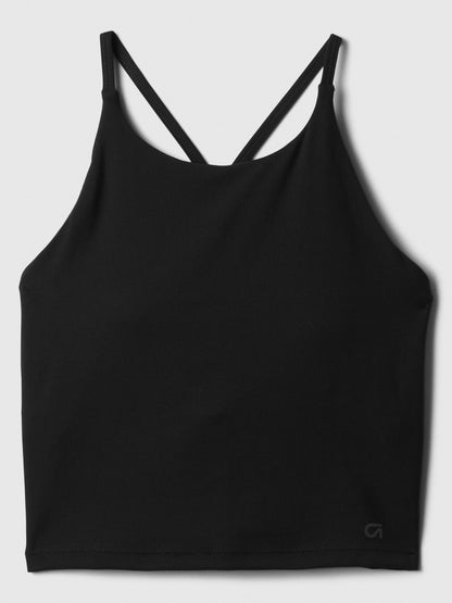 Siyah Gapfit Studio Uzun Kesim Spor Sütyeni