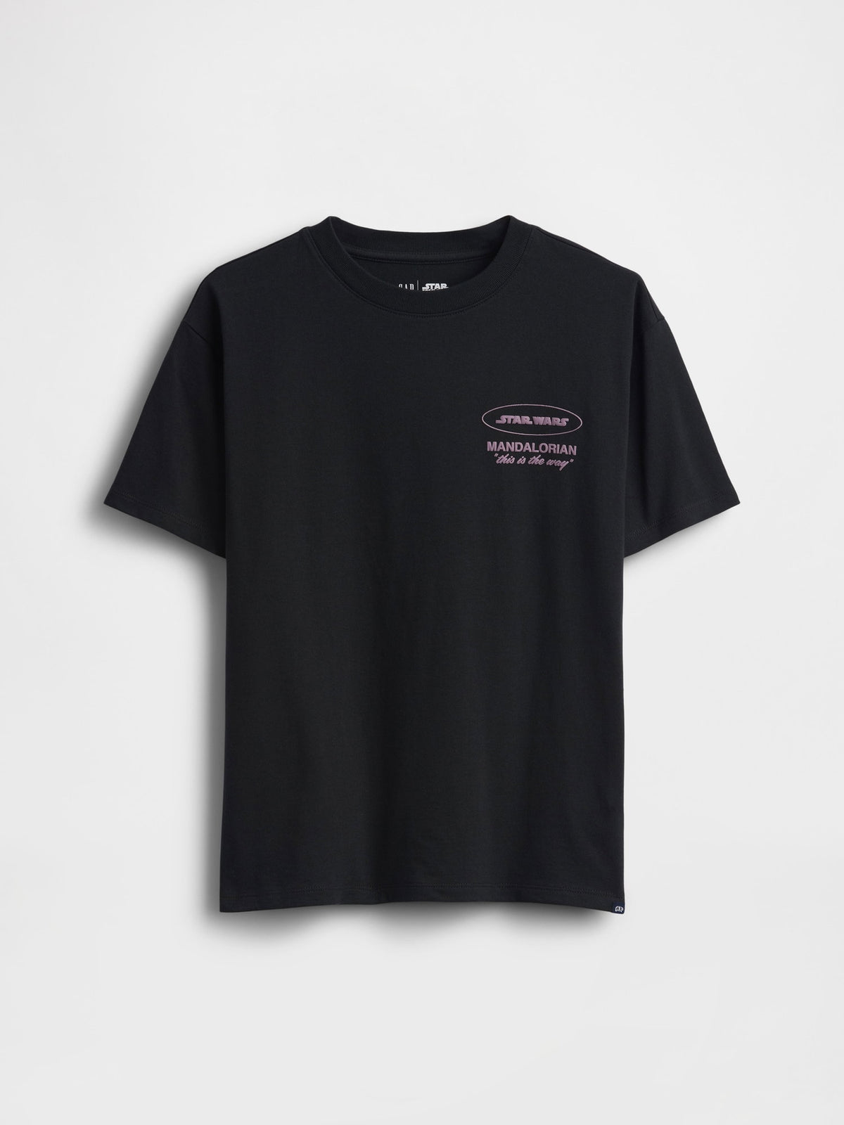 Siyah Star Wars Relaxed Grafik Baskılı T-shirt