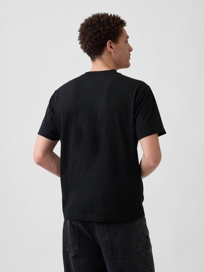 Siyah Wb™ Batman Everyday Soft Grafik Baskılı T-shirt
