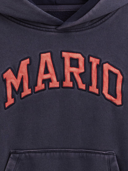 Lacivert Süper Mario Vintagesoft Sweatshirt