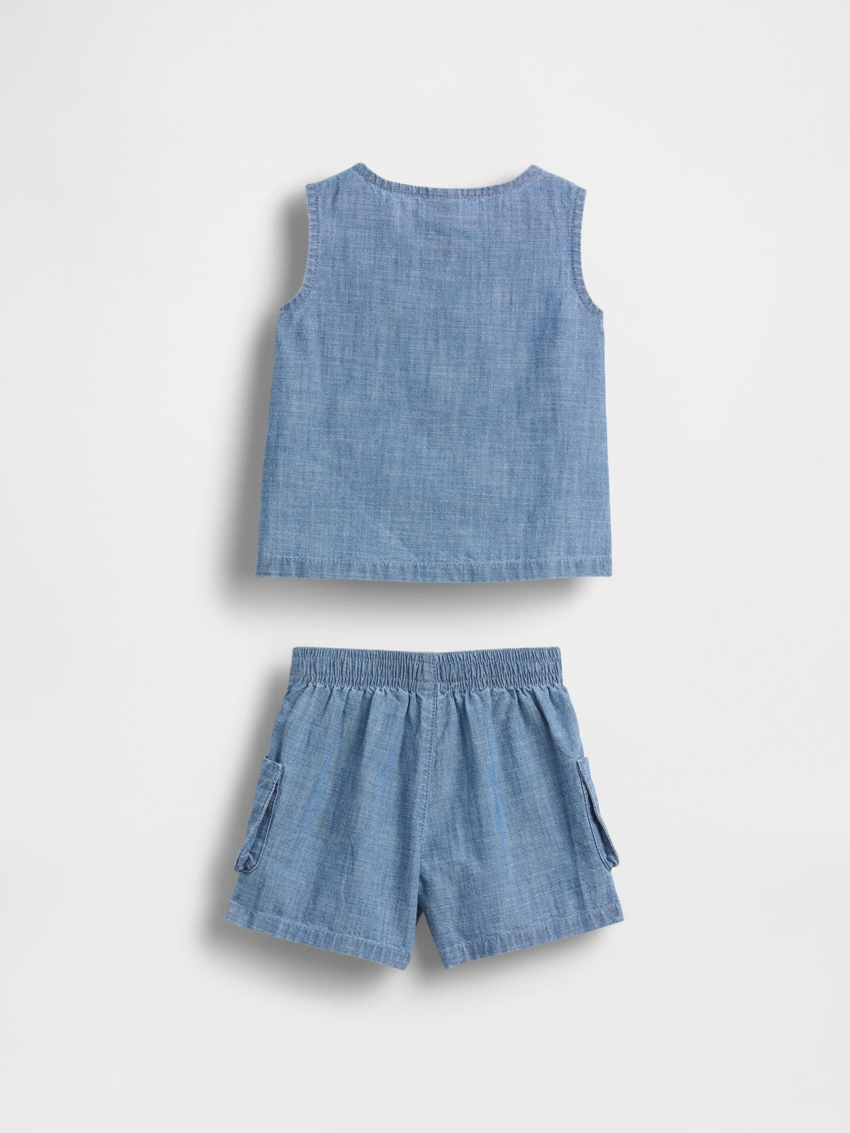 Mavi Pocket Denim Outfit Set