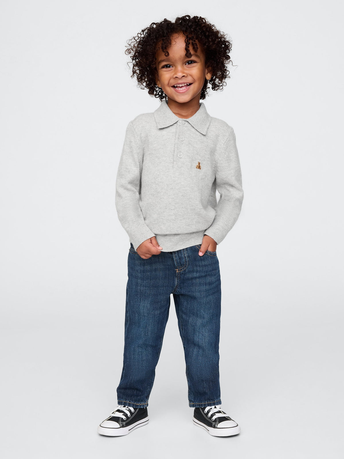 Koyu Mavi Pull-on Slim Jean Pantolon