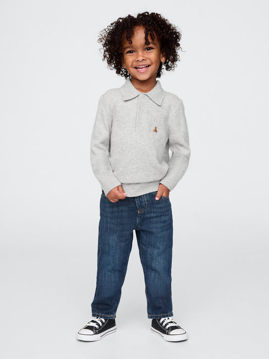 Koyu Mavi Pull-on Slim Jean Pantolon