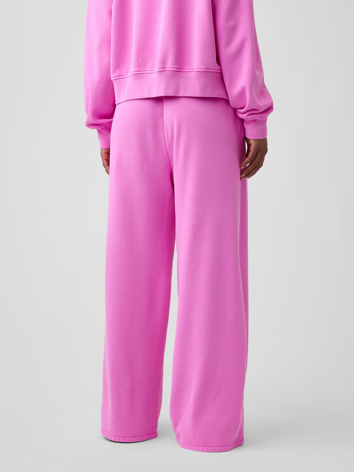 Pembe Vintagesoft Baggy Wide-leg Eşofman Altı