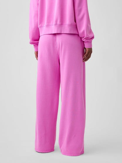 Pembe Vintagesoft Baggy Wide-leg Eşofman Altı