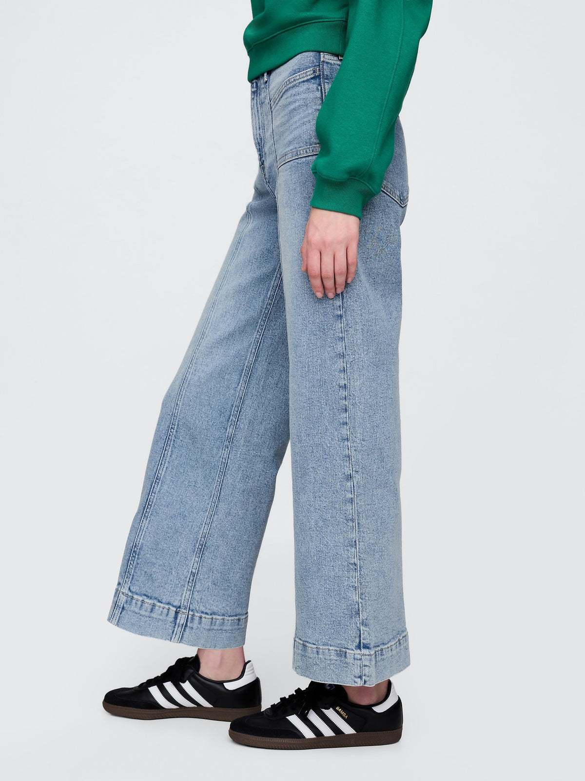 Mavi High Rise Wide-leg Jean Pantolon