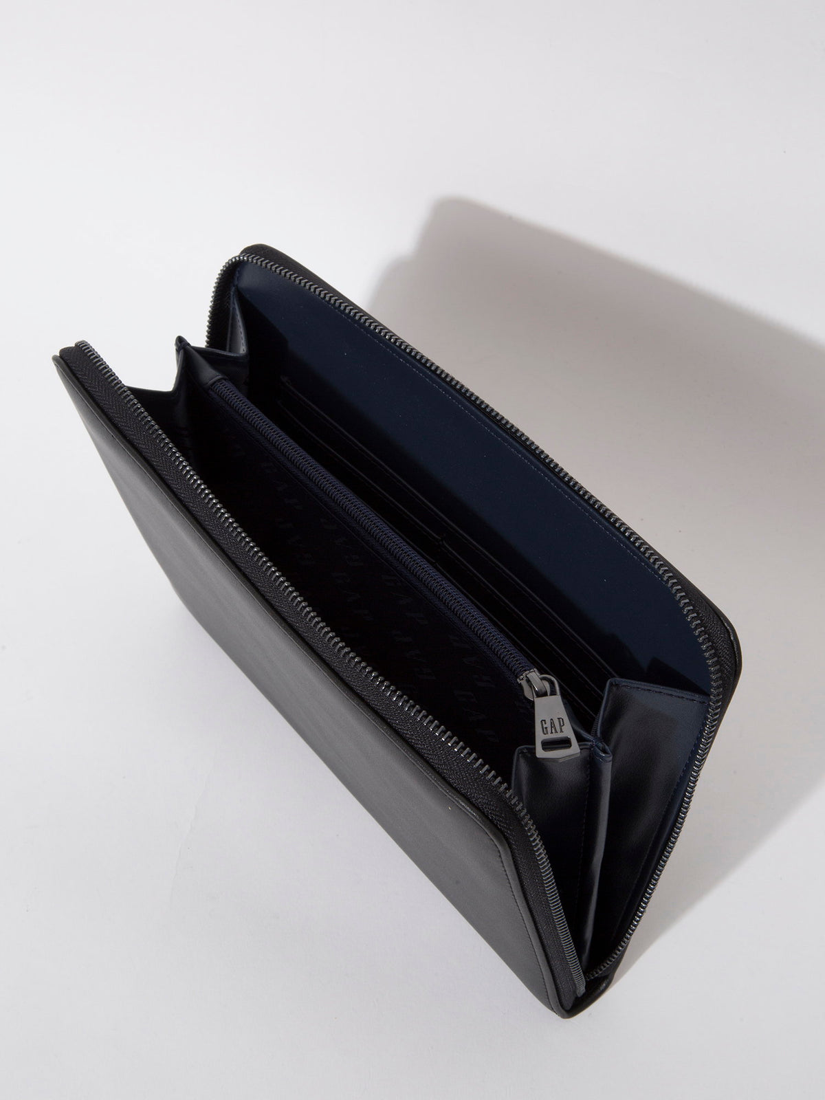 Siyah Gap Logo Clutch Çanta