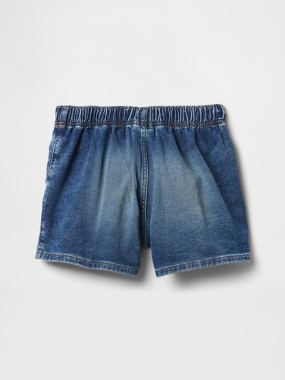 Mavi High Rise Relaxed Pull-on Jean Şort
