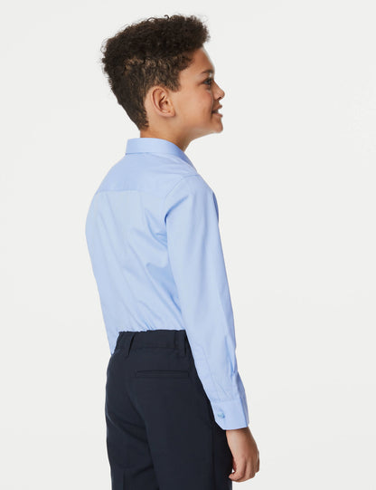 2'li Slim Fit Uzun Kollu Gömlek (2-18 Yaş)
