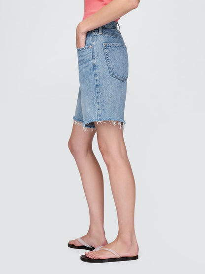 Mavi 8 Mid Rise '90s Loose Denim Bermuda Şort