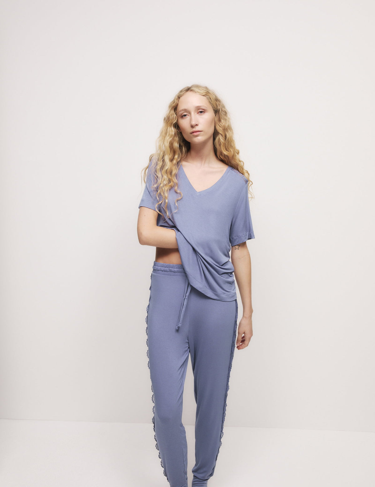 Body Soft™ Kısa Kollu Pijama Üstü