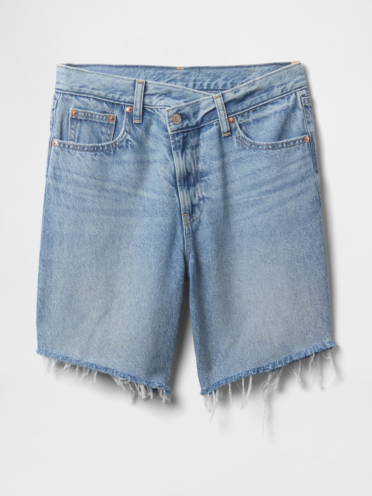 Mavi 8 Mid Rise '90s Loose Denim Bermuda Şort