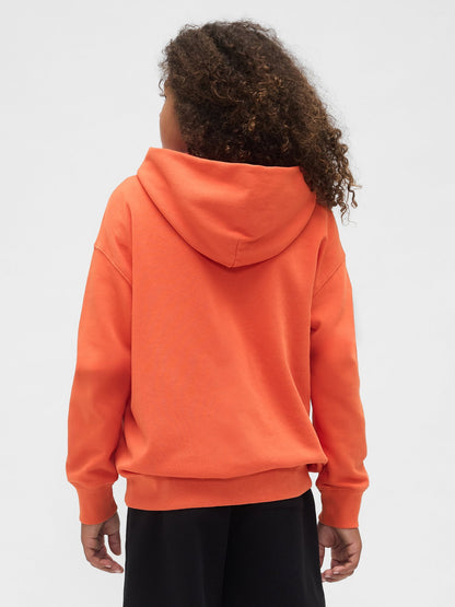 Turuncu Vintage Soft Relaxed Sweatshirt