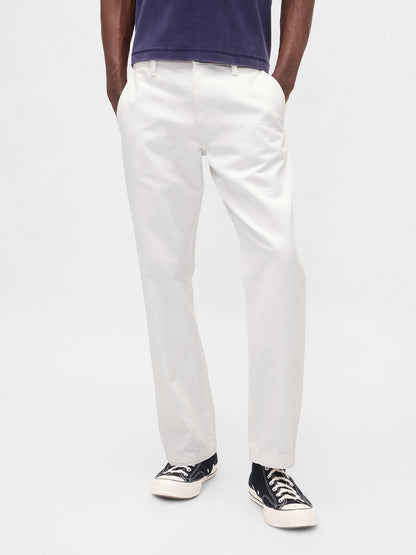 Beyaz Relaxed Straight Pantolon Jean