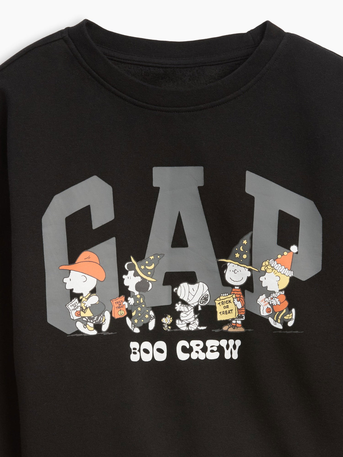Siyah Peanuts Oversized Wedge Sweatshirt