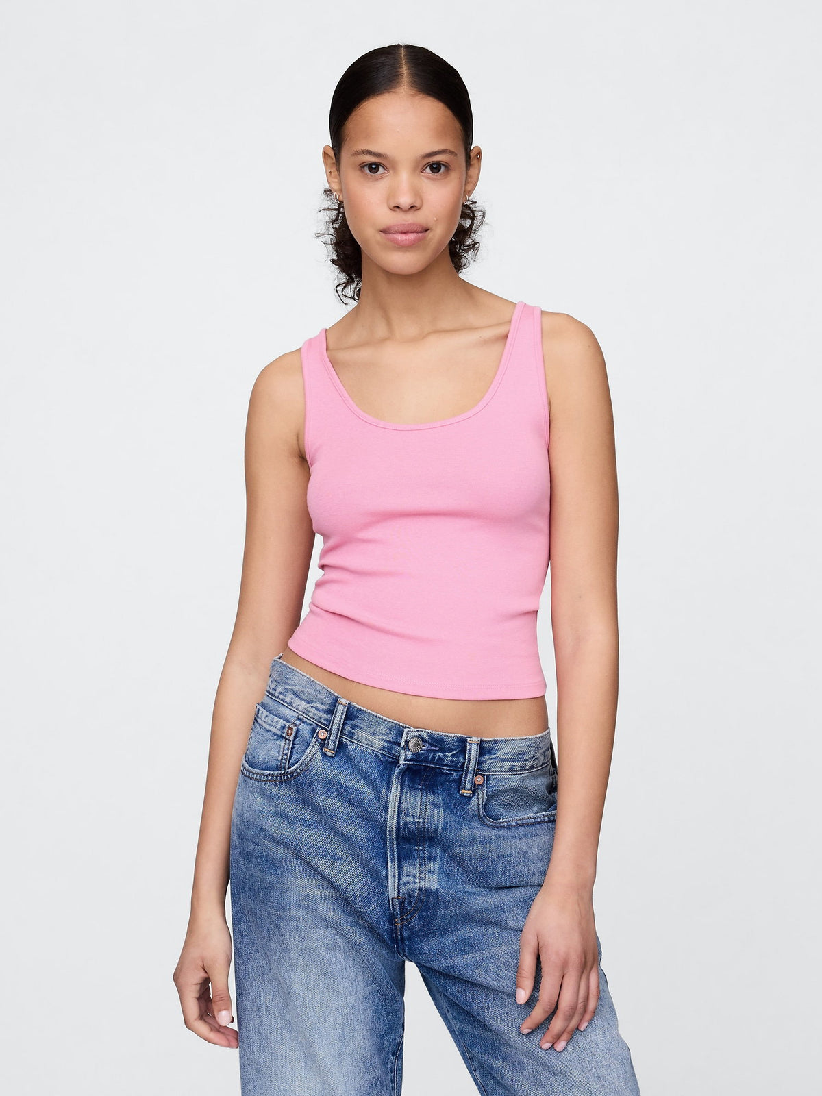 Pembe Modern Crop Atlet