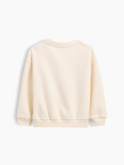 Kırık Beyaz Disney Vintagesoft Sweatshirt