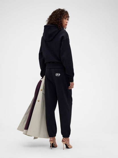 Lacivert Gap × Victoria Beckham Heavyweight Fransız Havlu Kumaş Jogger Eşofman Altı