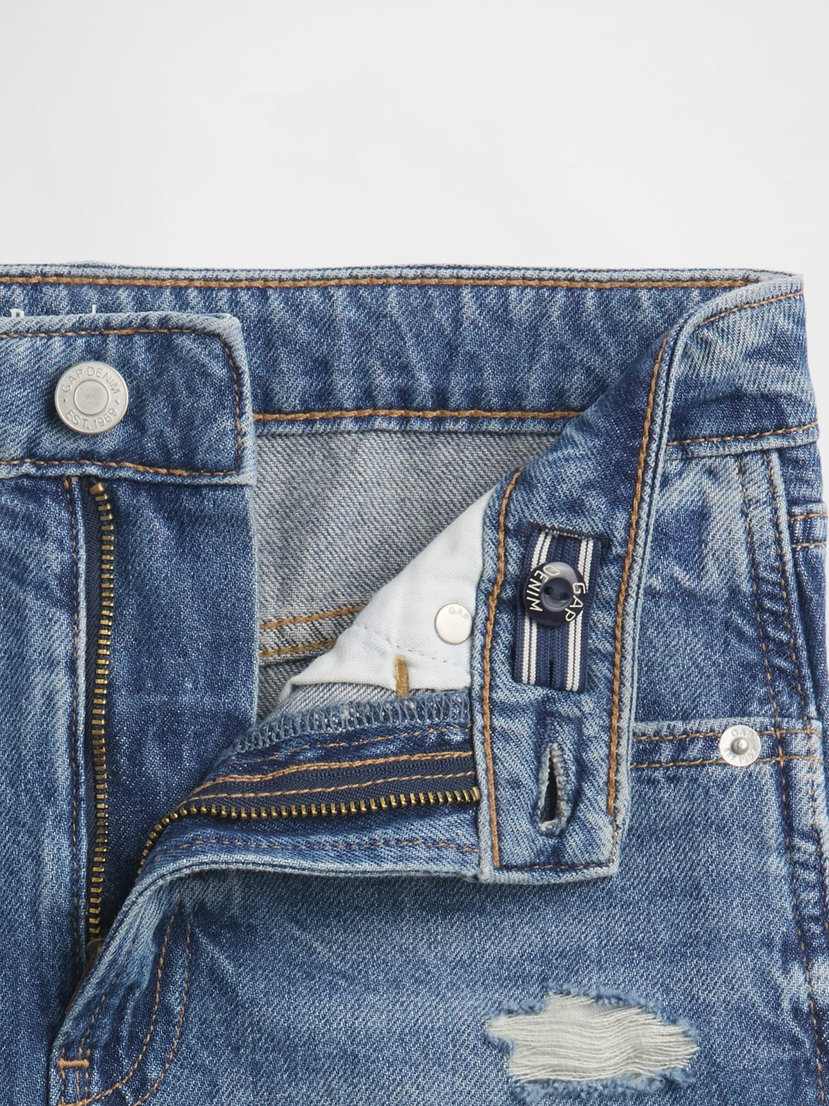 Mavi High Rise Denim Etek