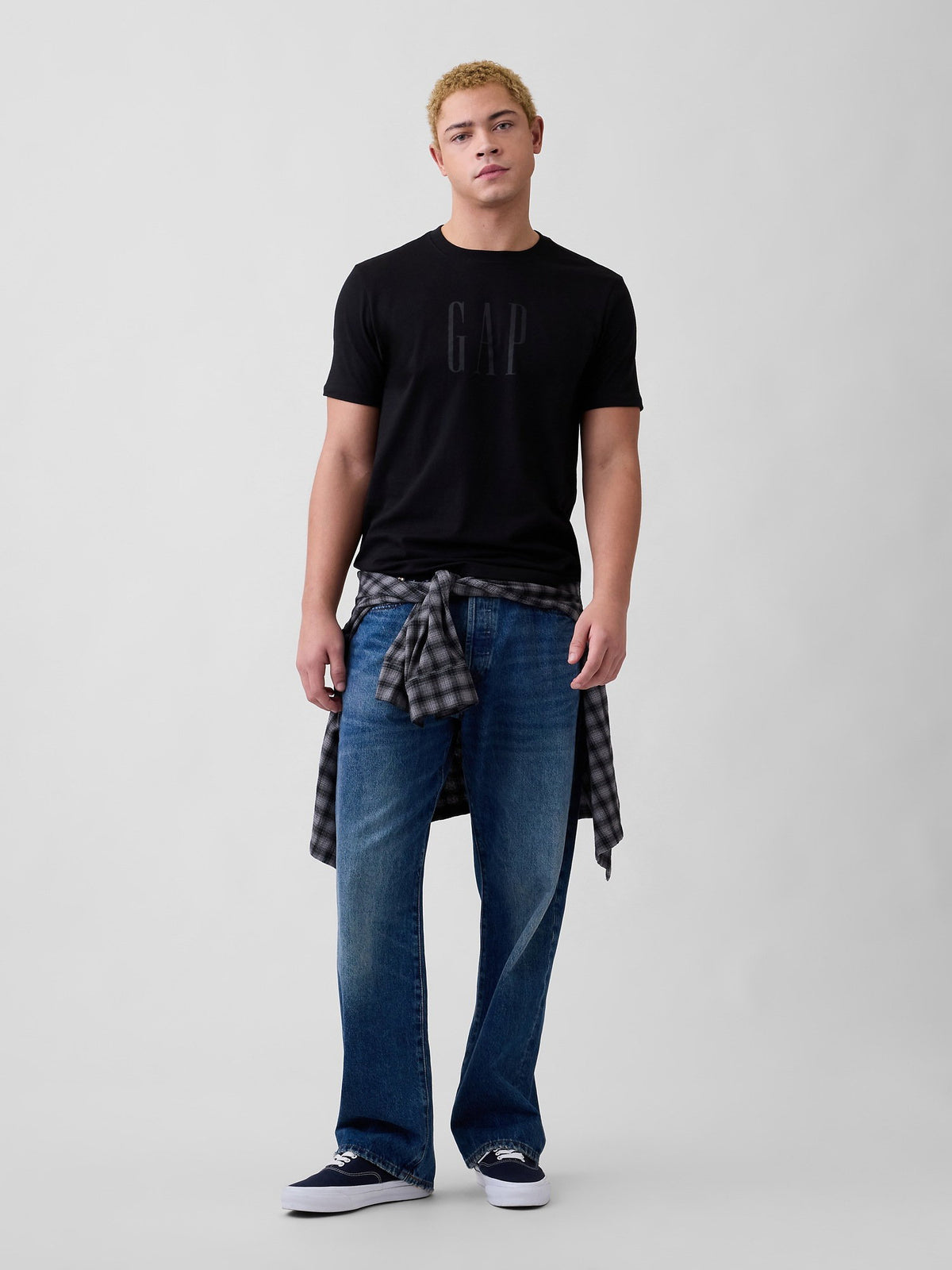 Siyah Everyday Soft Gap Logo T-shirt