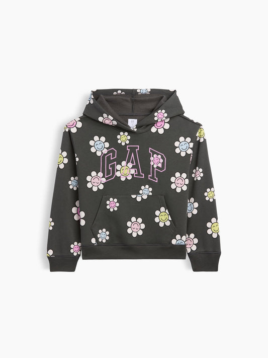 Koyu Gri Relaxed Gap Logo Sweatshirt