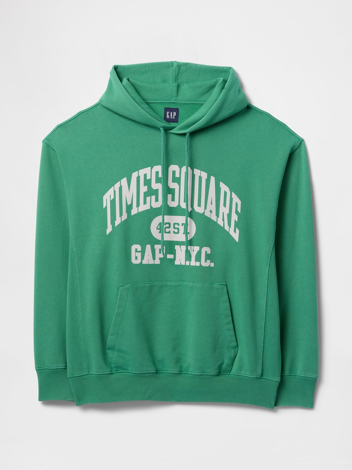 Yeşil Gap Logo Nyc Kapüşonlu Sweatshirt