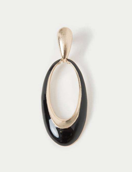 Oval Halka Küpe