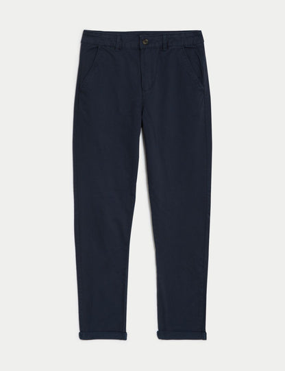 Pamuklu Chino Pantolon (6-16 Yaş)