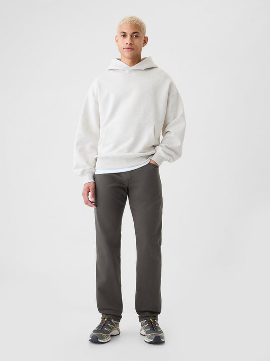 Gri Straight Fit City Jean Pantolon