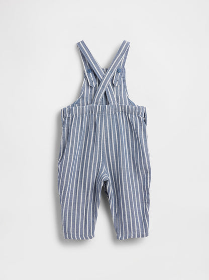 Mavi Baby Cotton-gauze Brannan Bear Tulumları