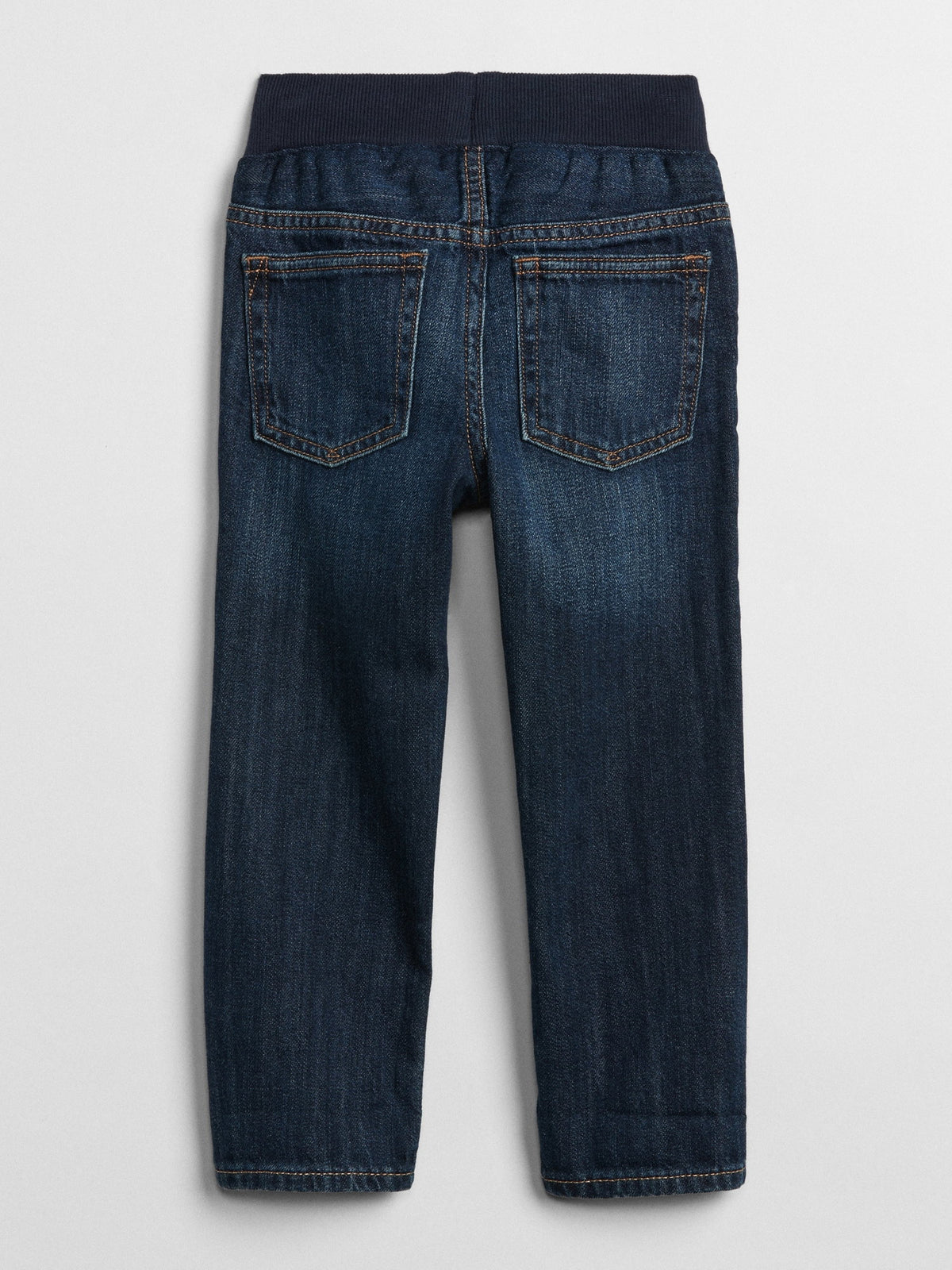 Koyu Mavi Pull-on Slim Jean Pantolon