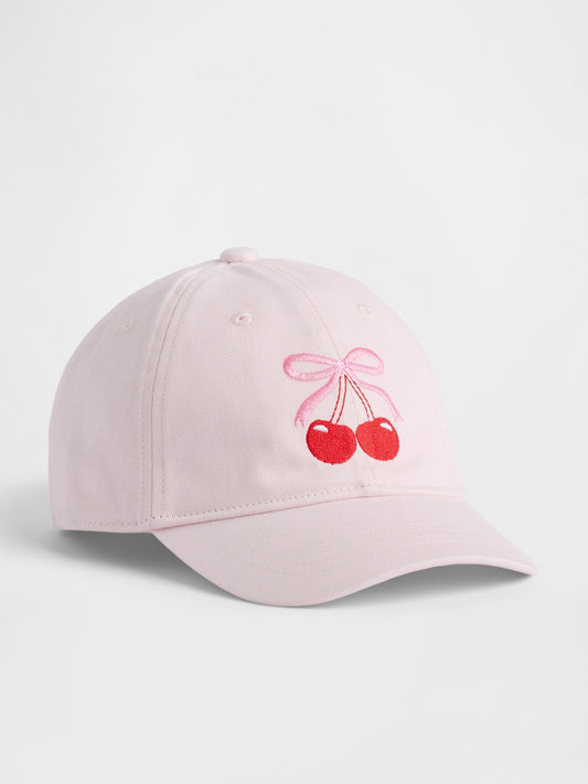 Açık Pembe Çocuk Beyzbol Şapkası