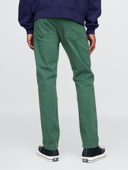 Yeşil Gapflex Slim Fit City Max Jean Pantolon