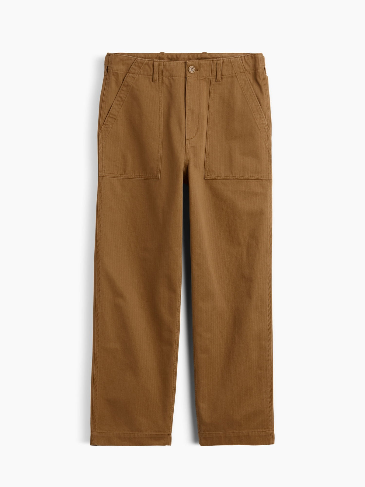 Hardal Herringbone '90s Loose Pantolon