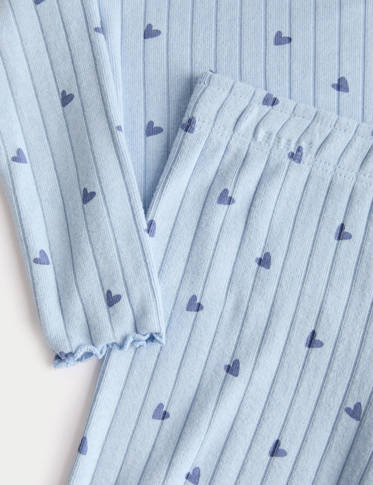 Kalp Detaylı Pijama Takımı