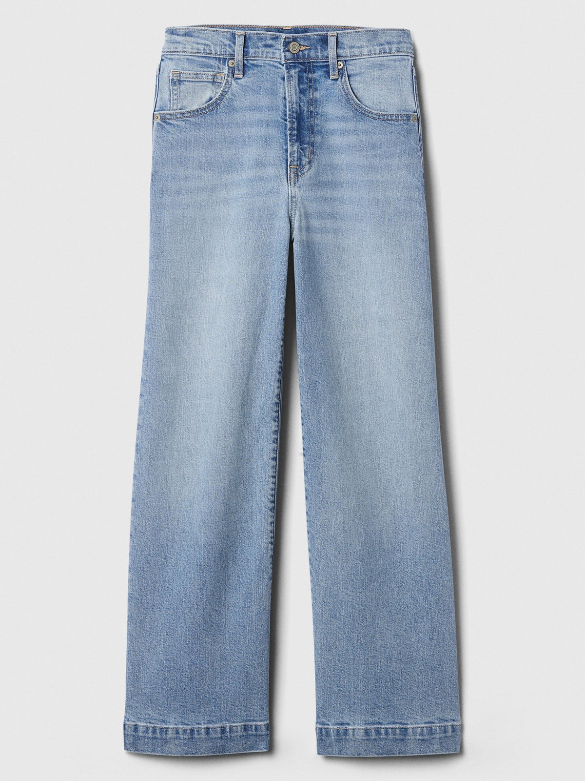 Mavi High Rise Wide-leg Crop Jean Pantolon