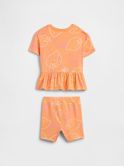 Turuncu Two-piece Outfit Set
