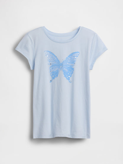 Bej Grafik Baskılı T-shirt (2’li)