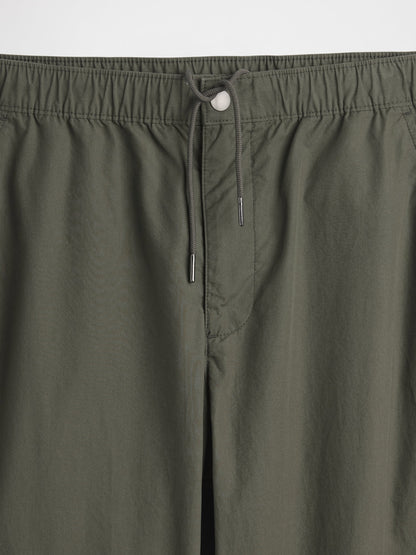 Haki Poplin '90s Loose Pantolon