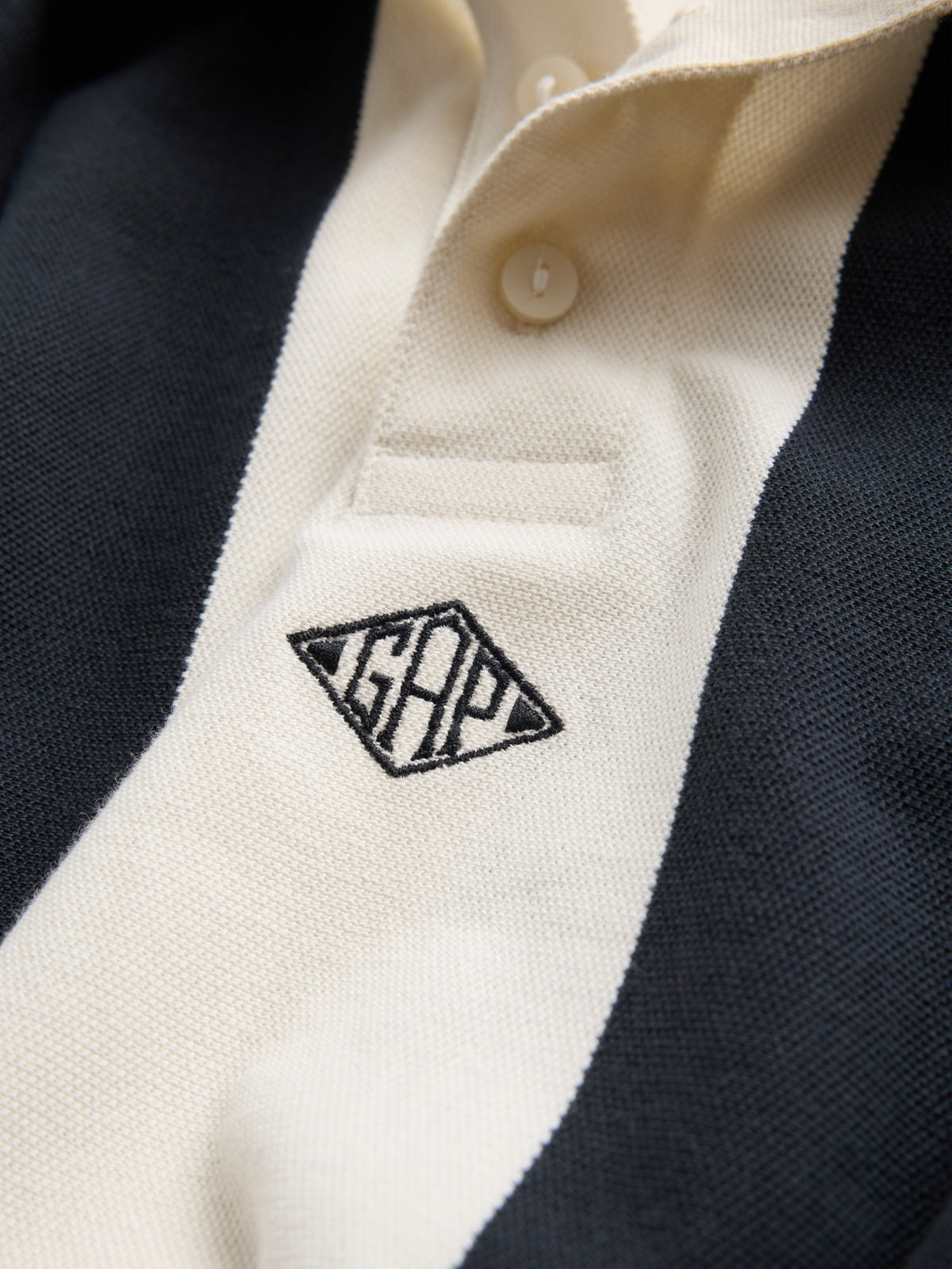 Siyah Ouigap Relaxed Pique Polo T-shirt
