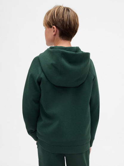 Yeşil Gapfit Teknolojik Fermuarlı Sweatshirt