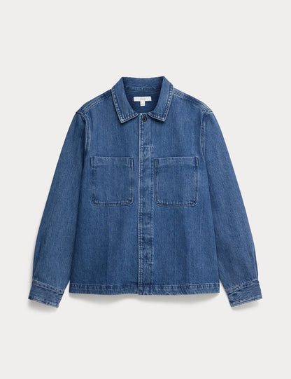 Denim Gömlek Ceket
