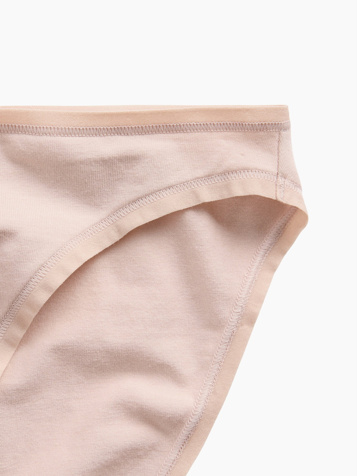 Açık Bej Softmade Organik Stretch Pamuk Bikini Külot