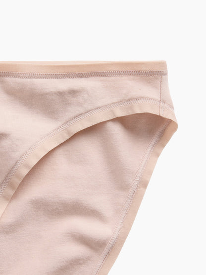 Açık Bej Softmade Organik Stretch Pamuk Bikini Külot