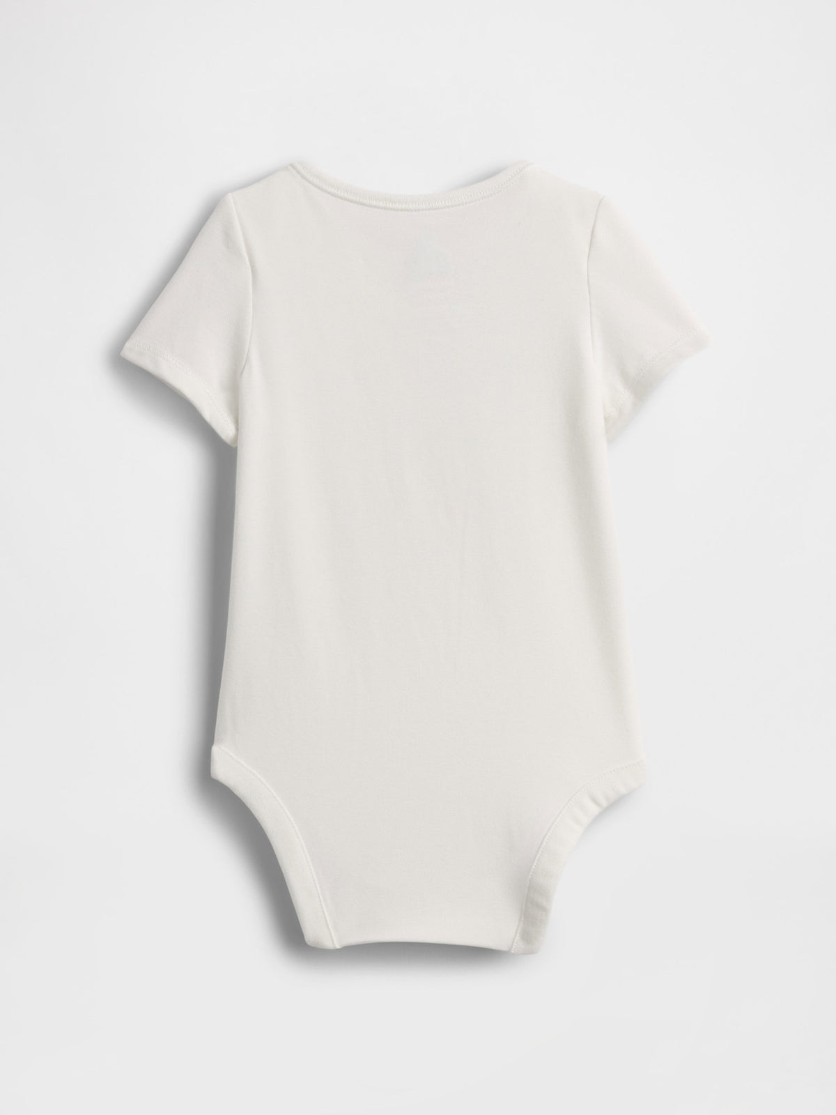 Beyaz First Favorites Grafik Baskılı Bodysuit