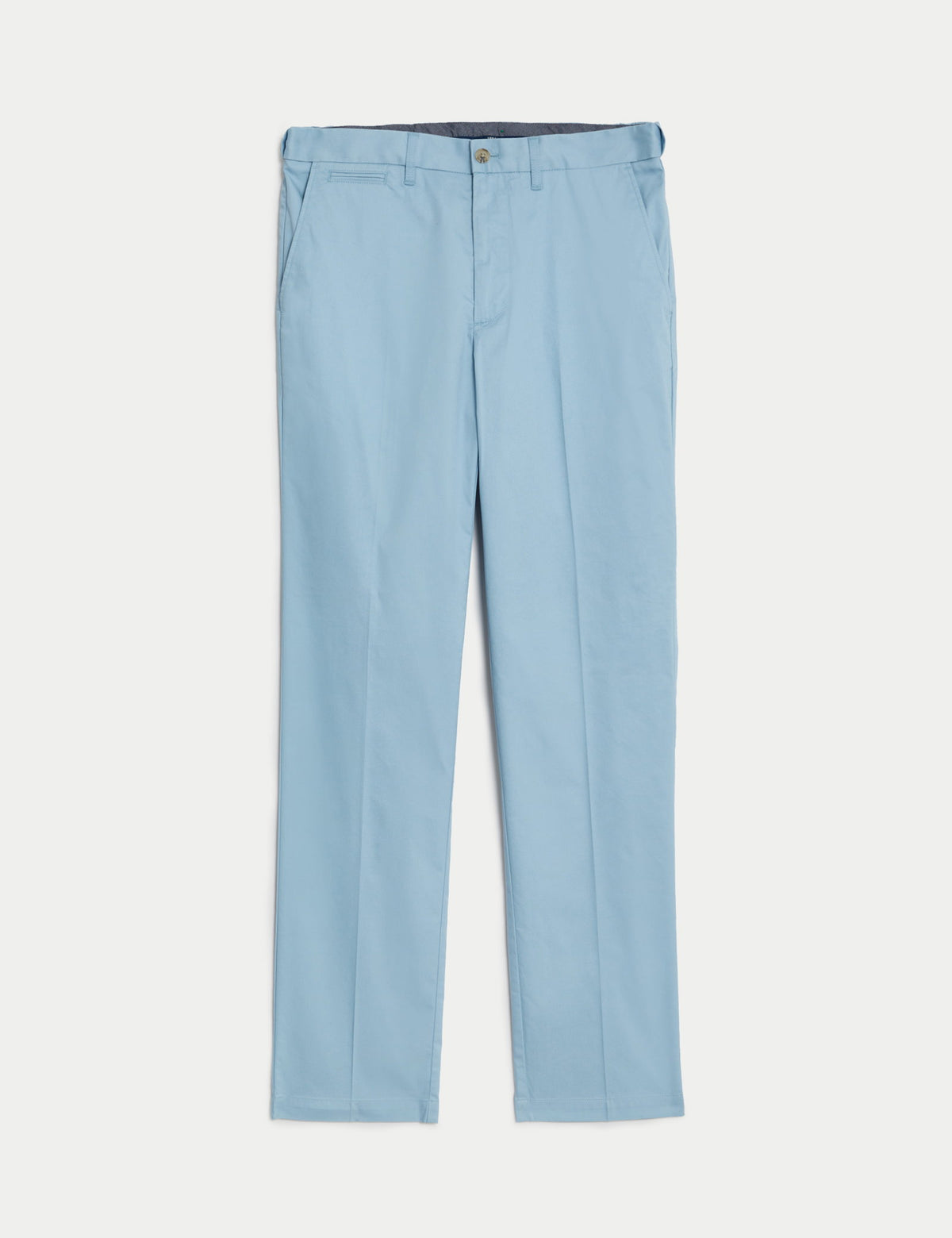Regular Fit Hafif Dokulu Chino Pantolon