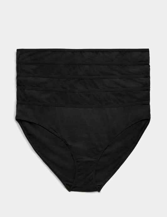 5'li Saf Pamuklu Bikini Külot Seti